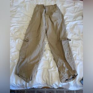 FP Movement Free People Cargo Mesmerize Me Pants. Tan. Size XS
